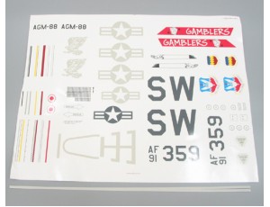 Freewing F-16C Decal Set